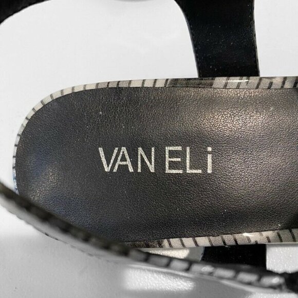 Vaneli Ankle Strap Sandals Gray Patent Leather 9.5 - Picture 9 of 9